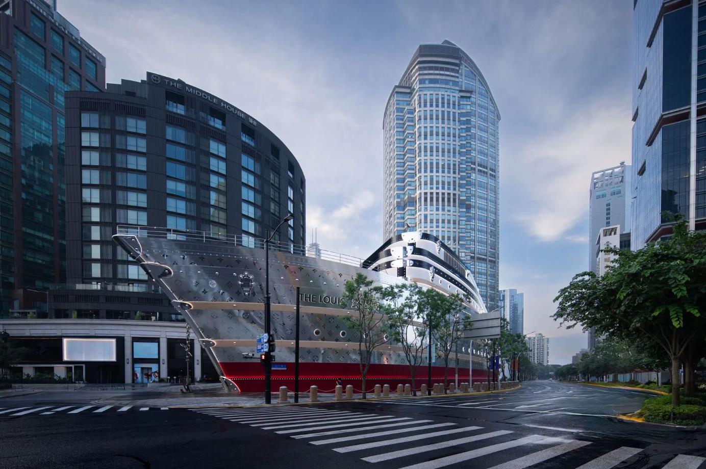 兴业太古汇大堂实景