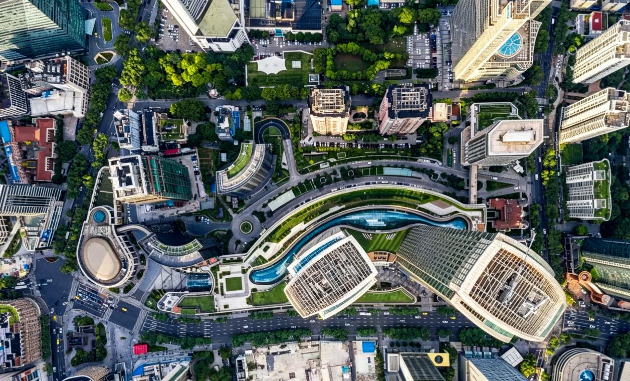 高空俯瞰图